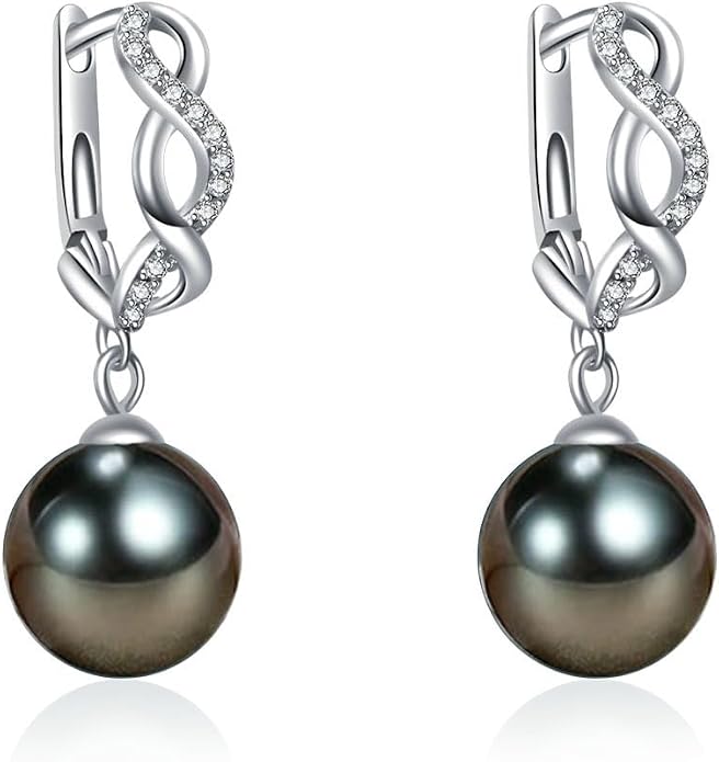 NONNYL Birthday Gifts for Women Wife Wedding Anniversary Jewelry, Mothers Day Gifts for Mom Women Pearls Earring, Christmas Valentine's Gifts for Wife Her