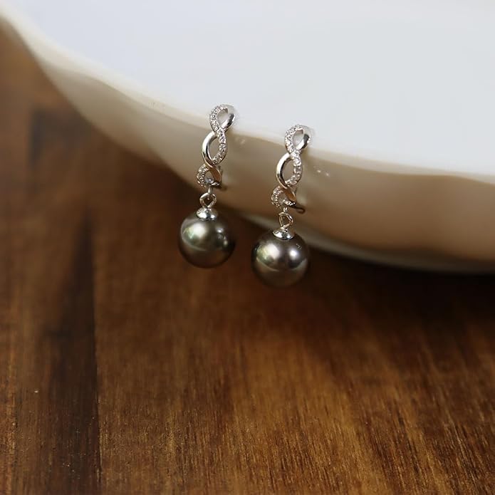 NONNYL Birthday Gifts for Women Wife Wedding Anniversary Jewelry, Mothers Day Gifts for Mom Women Pearls Earring, Christmas Valentine's Gifts for Wife Her